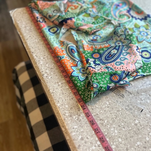 NWT NORACORA XXL Boho V-Neck Tunic Mini Dress Multicolor Paisley Dress - Picture 8 of 8